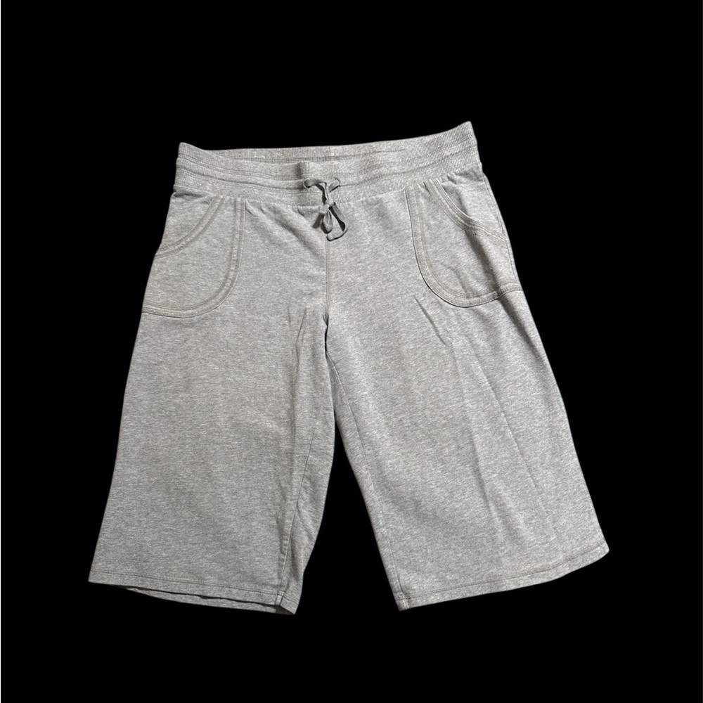 Women’s Gray Casual Bermuda Shorts